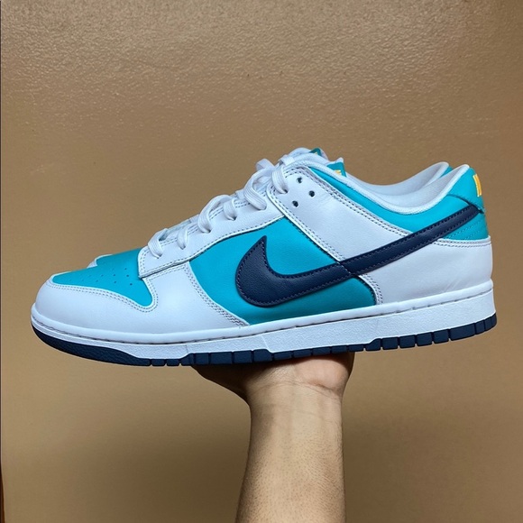 Nike Dunk Low “Dusty Cactus/Thunder Blue/White/Racer Pink/Laser Orange” - Picture 3 of 17